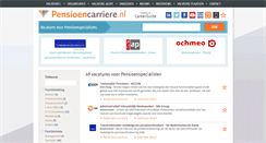 Desktop Screenshot of pensioencarriere.nl